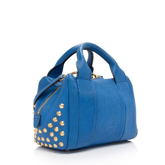 MCM Studded Leather Keana Mini Satchel - Picture 2 of 16